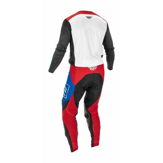 KALHOTY LITE, FLY RACING - USA (ČERVENÁ/BÍLÁ/MODRÁ)