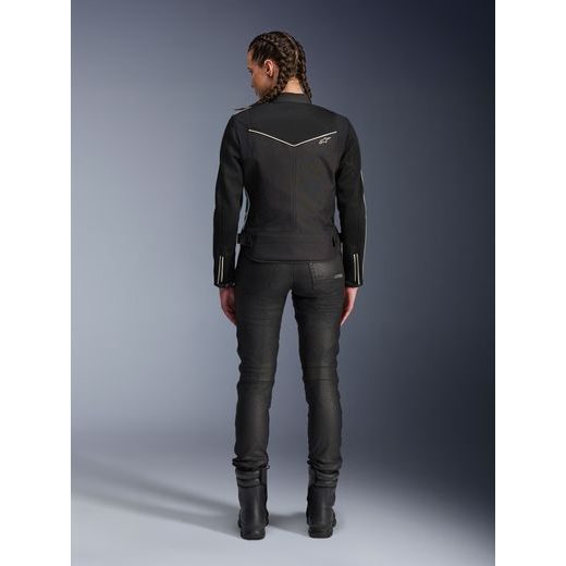 BUNDA STELLA T-DYNO AIR, ALPINESTARS, DÁMSKÁ (ČERNÁ/SVĚTLE MODRÁ/BÉŽOVÁ) 2025