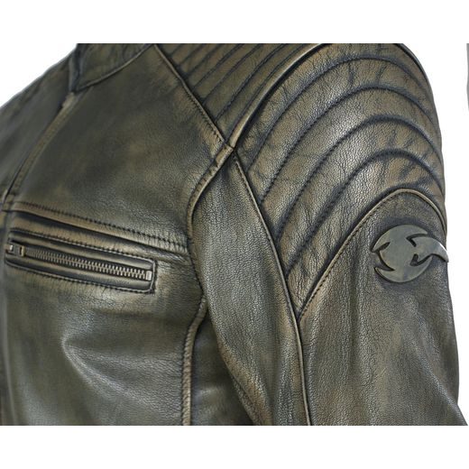 MBW PÁNSKÁ KOŽENÁ MOTO BUNDA PEET 