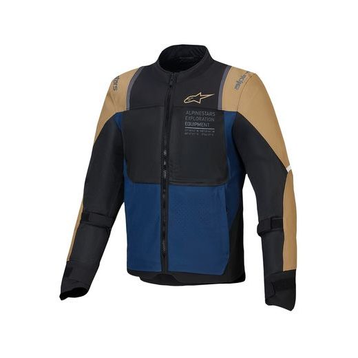 BUNDA ST-2 AIR, ALPINESTARS (TMAVĚ MODRÁ/TMAVÁ KHAKI/ČERNÁ) 2025