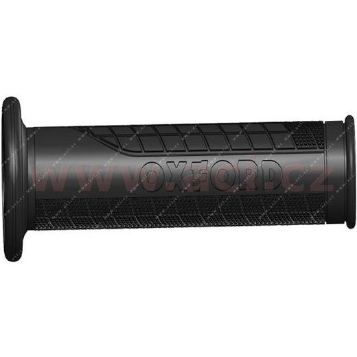 GRIPY TOURING, OXFORD (TMAVĚ ŠEDÁ PRYŽ, TVRDOST PRYŽE MEDIUM, NA ŘIDÍTKA O PRŮMĚRU 22 MM, PÁR)