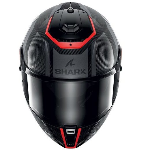 SHARK INTEGRÁLNÍ MOTO PŘILBA SPARTAN RS CARBON SHAWN ČERNÁ ČERVENÁ
