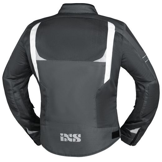 SPORTOVNÍ BUNDA IXS TRIGONIS-AIR X51063 TMAVĚ ŠEDO-ŠEDO-BÍLÁ S