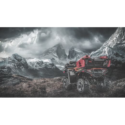 ZADNÍ PLASTOVÝ BOX TESSERACT X6R NA ČTYŘKOLKU CF MOTO X625/X625-A