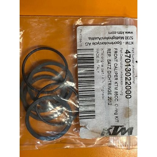 KTM ORIGINÁLNÍ DÍL - KTM OPRAVNÁ SADA PŘEDNÍ BRZDY 47013022000