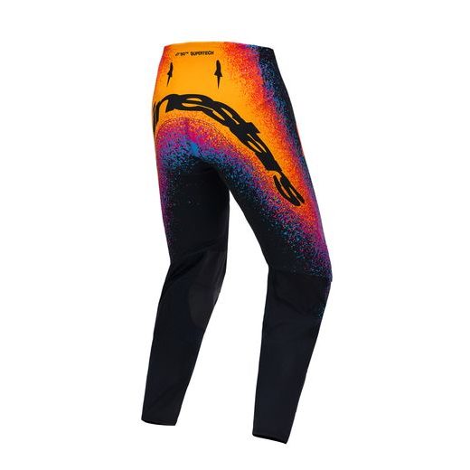 KALHOTY SUPERTECH LIMITOVANÁ EDICE BLACK HOLE, ALPINESTARS (ČERNÁ/MULTICOLOR) 2026