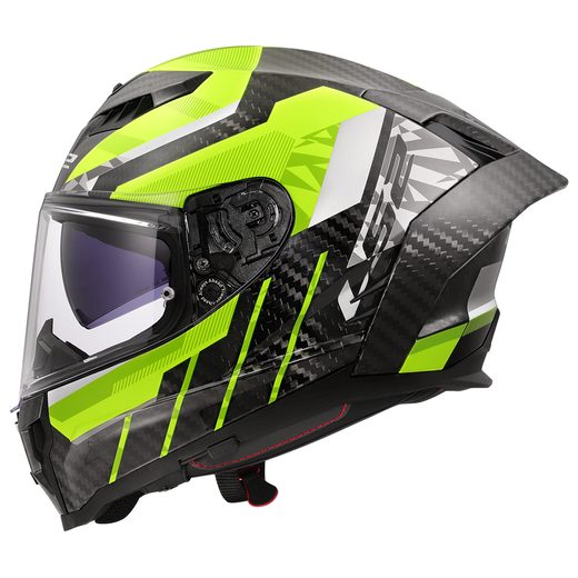 LS2 FF807 DRAGON TRAX H-VIS YELLOW