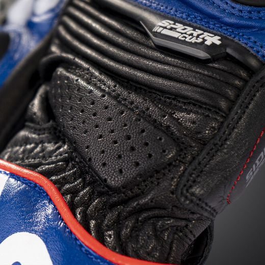 4SR PÁNSKÉ KOŽENÉ MOTO RUKAVICE SPORT CUP PLUS EVO BLUE