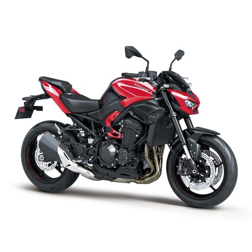 KAWASAKI Z900 MY27 CANDY PERSIMMON RED / METALLIC CARBON GRAY