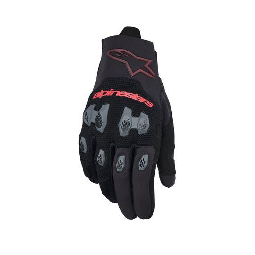 RUKAVICE PRO-DURA, ALPINESTARS (ČERNÁ/ČERVENÁ) 2025