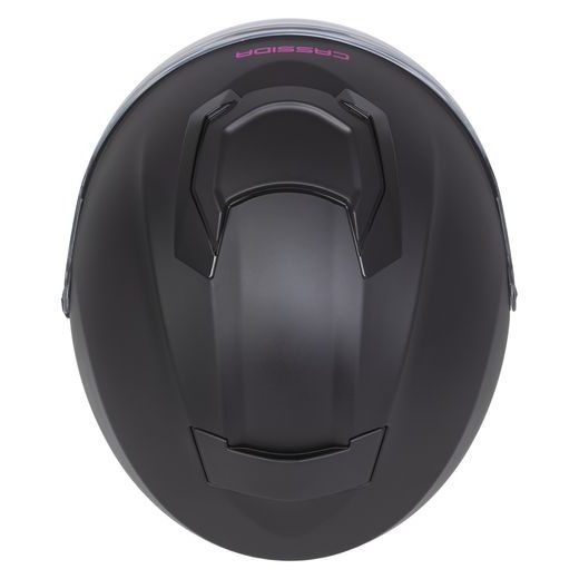 PŘILBA JET TECH 2.0 SOLID, CASSIDA (ČERNÁ MATNÁ/RŮŽOVÁ) 2025