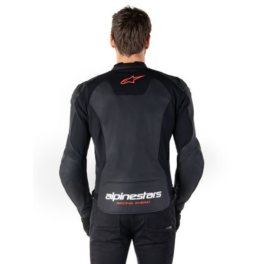 BUNDA FASTER 3, ALPINESTARS (ČERNÁ/ČERVENÁ FLUO) 2025