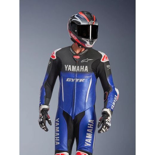JEDNODÍLNÁ KOMBINÉZA GP-R7 YAMAHA GYTR KOLEKCE, TECH-AIR READY/KOMPATIBILNÍ, ALPINESTARS (MODRÁ/ČERNÁ/BÍLÁ/ČERVENÁ) 2026