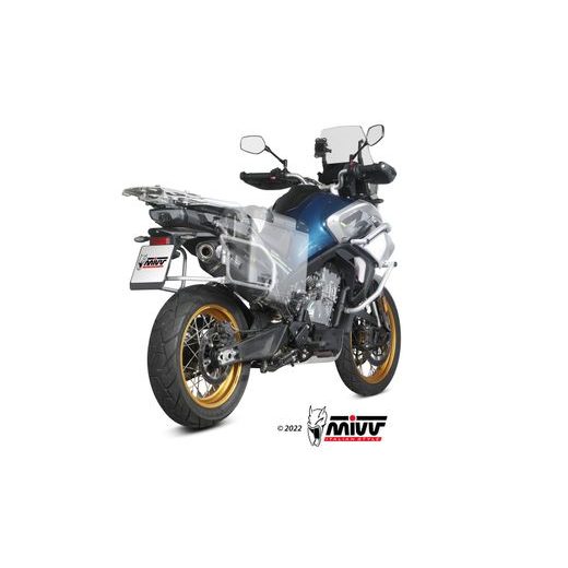 MIVV KONCOVKA VÝFUKU CFMOTO 800MT SPEED EDGE C73.CF.001.LRB ČERNÁ