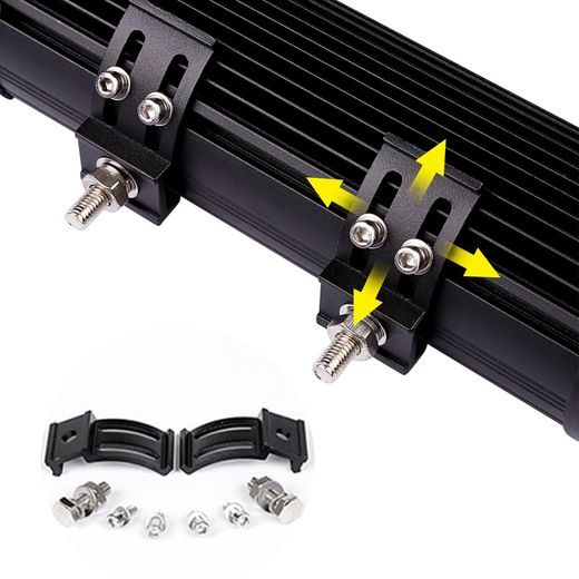 DVOUŘADÁ SVĚTELNÁ RAMPA TEEHON (90 W, 367 MM)