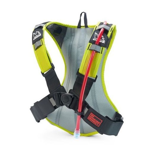 BATOH ENDURO OUTLANDER 4, USWE - ŠVÉDSKO (ŽLUTÝ FLUO, OBJEM 4 L, HYDROBAG 3 L)
