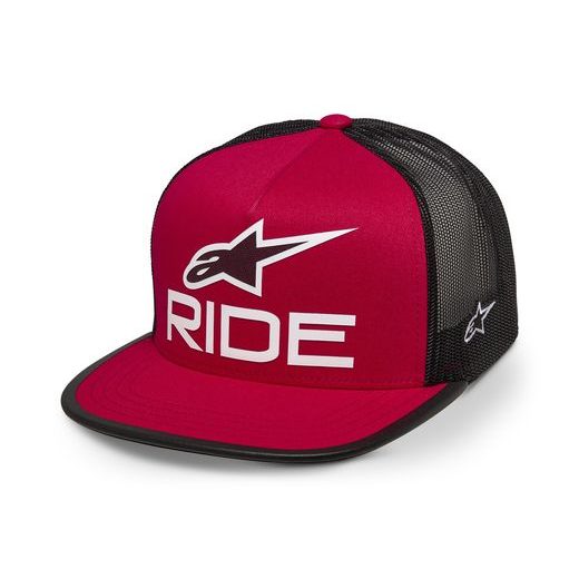 KŠILTOVKA RIDE 4.0 TRUCKER, ALPINESTARS (ČERVENÁ/ČERNÁ/BÍLÁ)