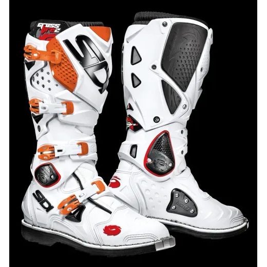SIDI MOTOKROSOVÉ BOTY CROSSFIRE 2 WHITE/ORANGE