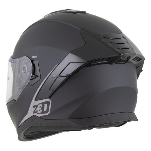 PŘILBA K40, ZED (ČERNÁ MATNÁ/TMAVĚ ŠEDÁ) 2026