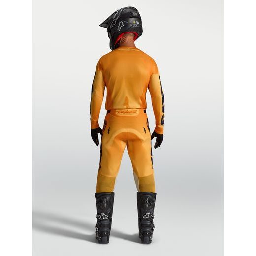 KALHOTY RACER AMBER, ALPINESTARS (ORANŽOVÁ/ZLATÁ/TMAVĚ MODRÁ) 2027