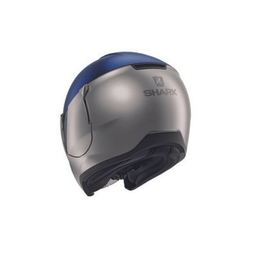 PŘILBA OTEVŘENÁ SHARK CITYCRUISER DUAL BARVA MATNÁ/ŠEDÁ/TMAVĚ MODRÁ