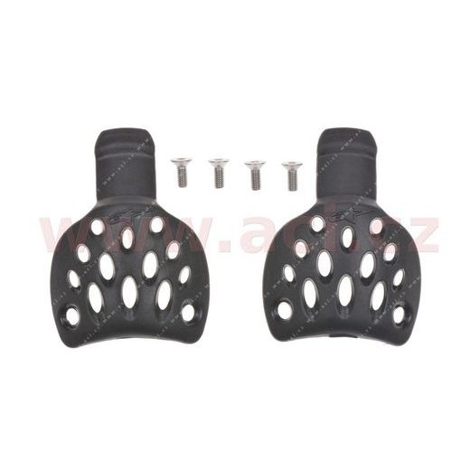SLIDERY PATY PRO BOTY SUPERTECH R, ALPINESTARS (ČERNÉ, PÁR)