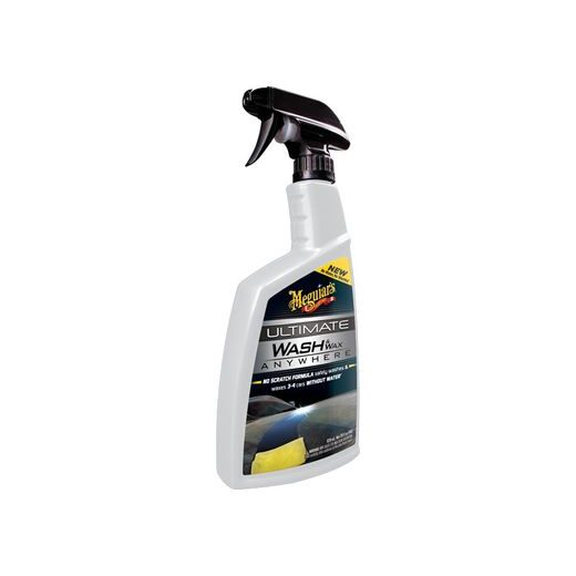 MEGUIARS ULTIMATE WASH & WAX ANYWHERE - PŘÍPRAVEK PRO MYTÍ BEZ VODY, 768 ML