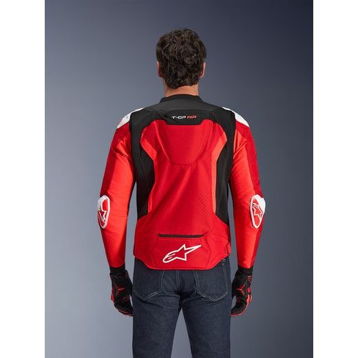 BUNDA T-GP AIR, ALPINESTARS (ČERVENÁ/ČERVENÁ FLUO/BÍLÁ/ČERNÁ) 2026