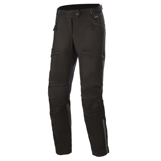 KALHOTY STELLA AST-1 2 WATERPROOF, ALPINESTARS, DÁMSKÉ (ČERNÁ/ČERNÁ)