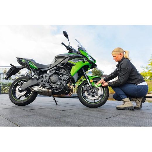 ZÁMEK NA KOTOUČOVOU BRZDU GRANIT DETECTO XPLUS 2.0 (PRŮMĚR TŘMENU 13 MM), ABUS (ZELENÝ)