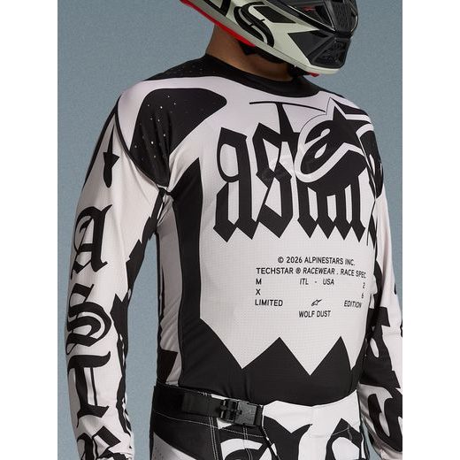 DRES TECHSTAR LIMITOVANÁ EDICE WOLF DUST, ALPINESTARS (PÍSKOVÁ/ČERNÁ) 2026
