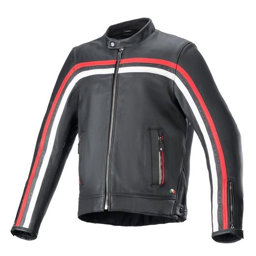 BUNDA DYNO, ALPINESTARS (ČERNÁ/RUBÍNOVÁ ČERVENÁ/BÉŽOVÁ) 2024