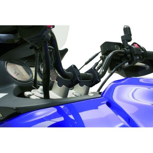 SW MOTECH ZVÝŠENÍ ŘÍDÍTEK +31 NAHORU+22 DOZADU ČERNÉ