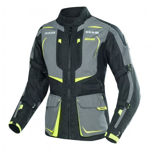 DÁMSKÁ TEXTILNÍ MOTO BUNDA SPARK LADY PACER, FLUO