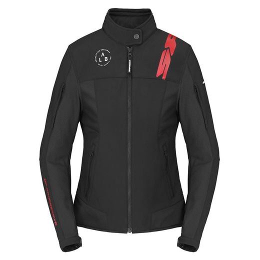 BUNDA CORSA TEX LADY 2024, SPIDI, DÁMSKÁ (ČERNÁ/ČERVENÁ)