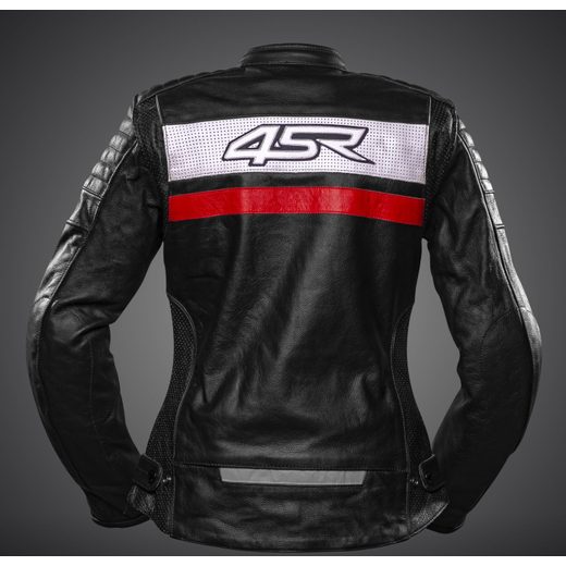 4SR DÁMSKÁ KOŽENÁ MOTO BUNDA ROADSTER LADY III RED