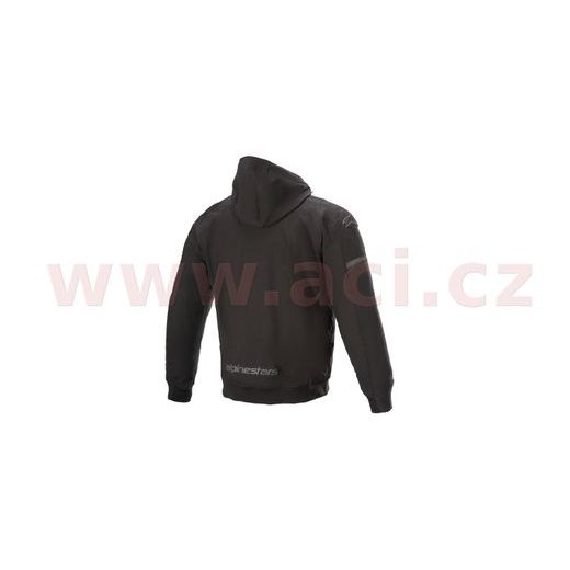 BUNDA SEKTOR 2 TECH HOODIE, ALPINESTARS (ČERNÁ)