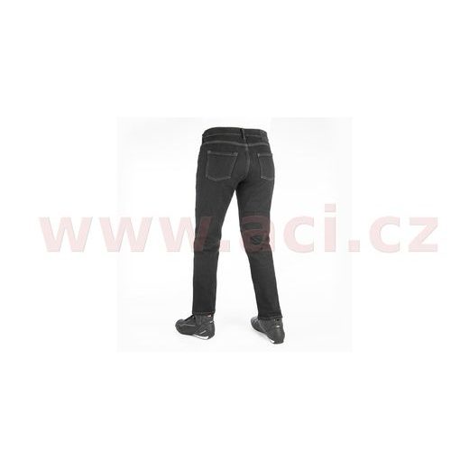 ZKRÁCENÉ KALHOTY ORIGINAL APPROVED JEANS SLIM FIT, OXFORD DÁMSKÉ (ČERNÁ)