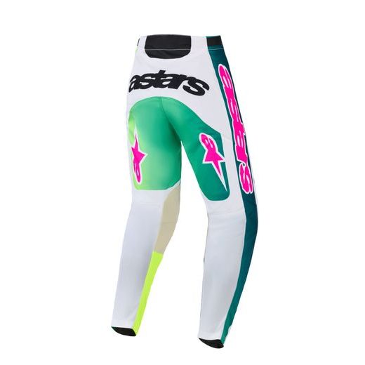 KALHOTY RACER PORTL, ALPINESTARS (ZELENÁ/BÍLÁ/ČERNÁ) 2026