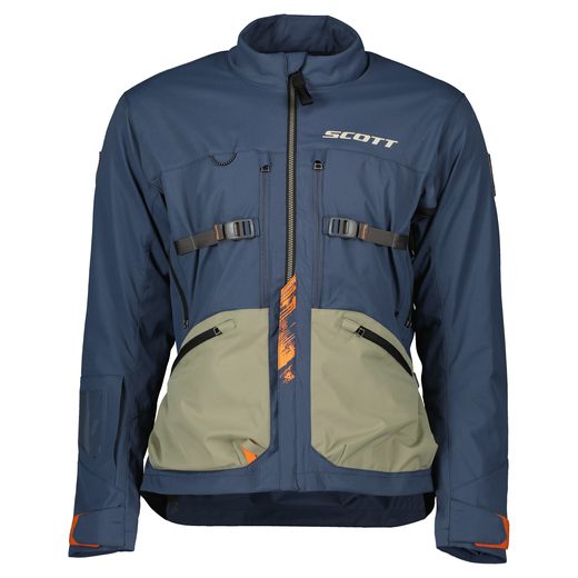 SCOTT PÁNSKÁ TEXTILNÍ MOTO BUNDA JACKET SUPERLIGHT METAL BLUE DUST GREY