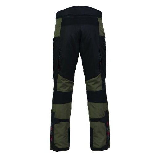 MBW PÁNSKÉ TEXTILNÍ MOTO KALHOTY GUARD ZELENÉ