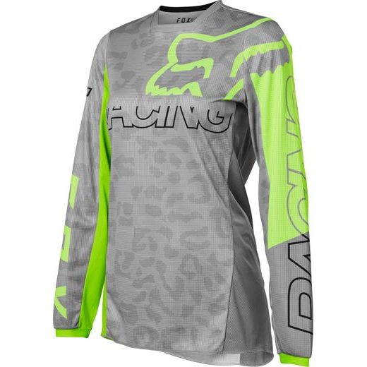 FOX WMNS 180 SKEW JERSEY - STEEL GREY MX