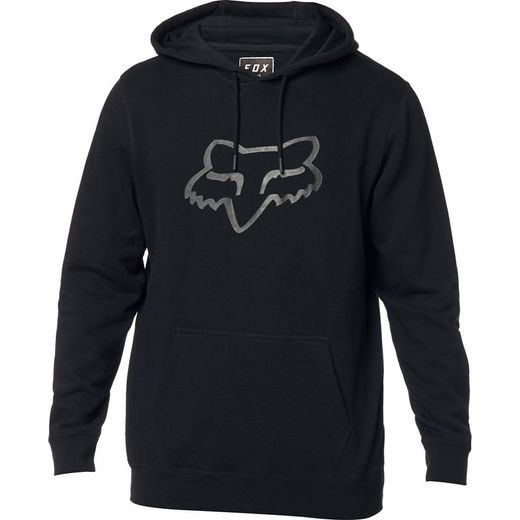 FOX MIKINA LEGACY FOXHEAD PO FLEECE BLACK/BLACK