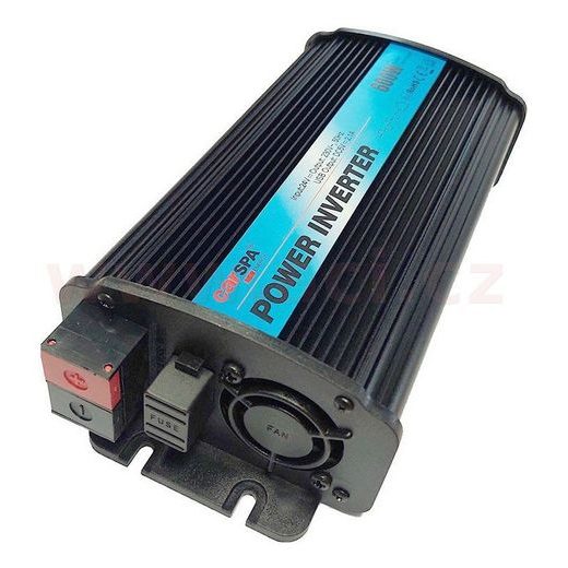 MĚNIČ NAPĚTÍ Z 12 V /230 V-600 W, MODIFIKOVANÁ SINUSOVKA