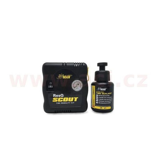 AIRMAN RESQ SCOUT VO POLOAUTOMATICKÁ OPRAVNÁ SADA PNEU MOTO 100 ML