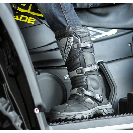 MOTO BOTY FORMA ADVENTURE ČERNÉ