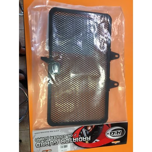 KRYT CHLADIČE RG RACING SUZUKI BANDIT 650 SA '10- (WATER COOLED) - ČERNÝ