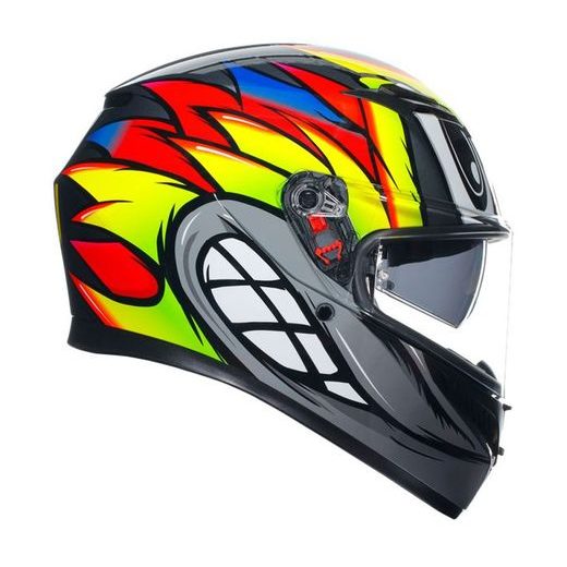 AGV INTEGRÁLNÍ PŘILBA K3 MPLK BIRDY GREY/YELLOW/RED