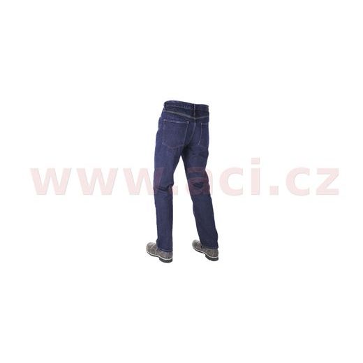 KALHOTY ORIGINAL APPROVED JEANS VOLNÝ STŘIH, OXFORD, PÁNSKÉ (MODRÁ)