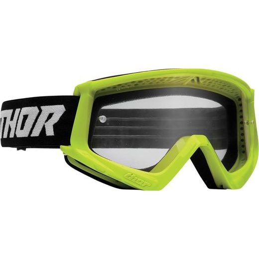 THOR MOTOKROSOVÉ BRÝLE DĚTSKÉ THOR COMBAT FLUO ŽLUTÁ/ČERNÁ